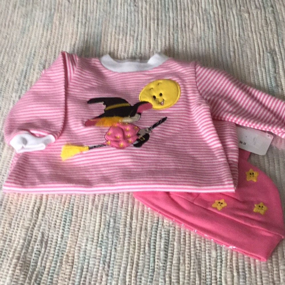 Infant Starting Out One Piece Romper with Hat